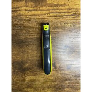 Philips Norelco Oneblade QP2724 Hybrid Electric Trimmer Body Only Black & Green